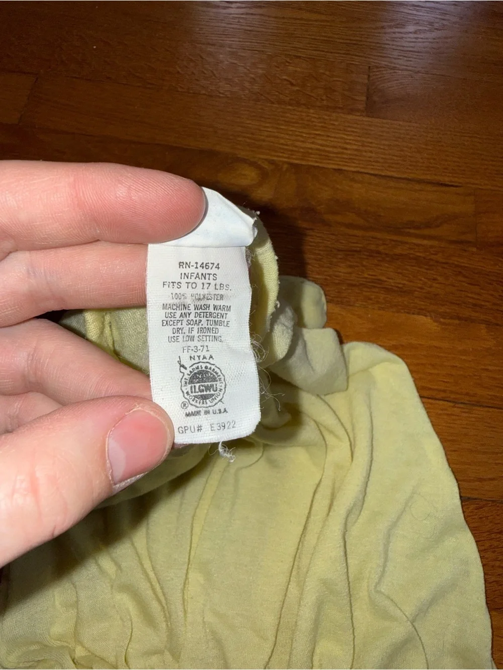 Vintage 80s Saks Fifth Avenue Infant Baby Sleep Sack Romper One Piece Cute